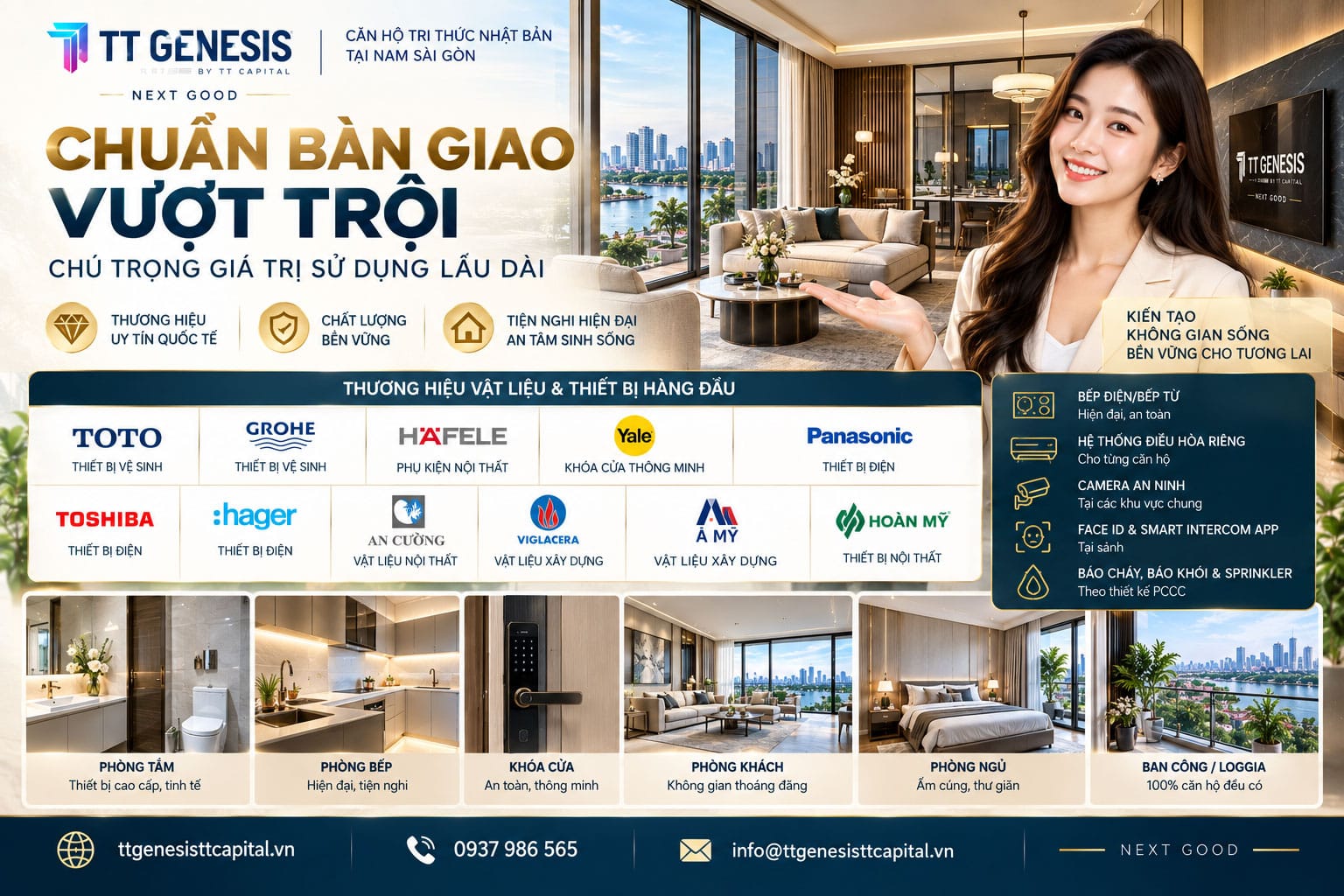 Chuẩn bàn giao vượt trội – chú trọng giá trị sử dụng lâu dài