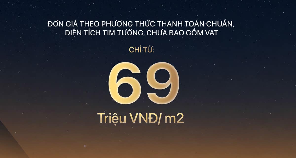 Giá rumo TT Genesis by TT Capital từ 69 triệu/m2