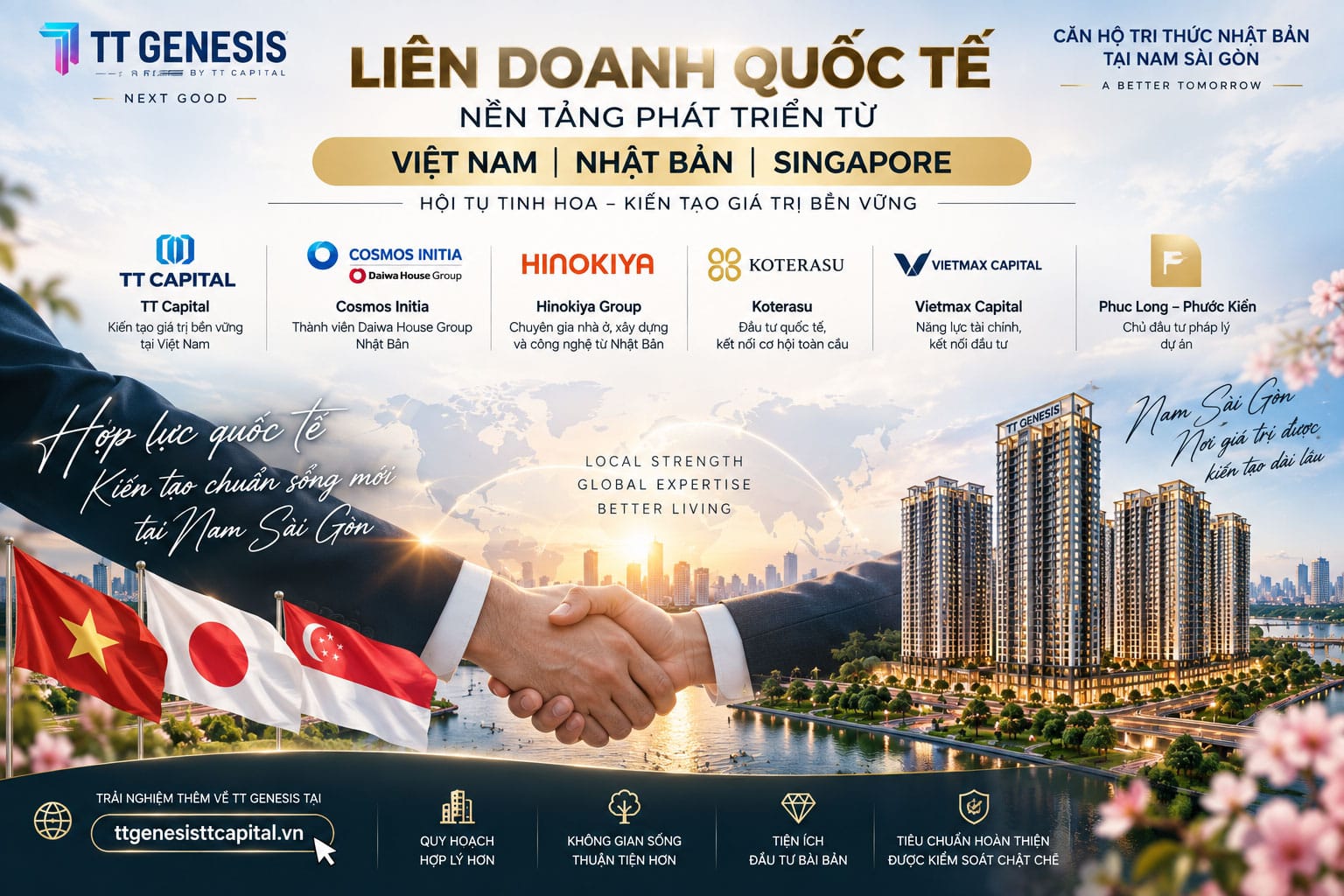 Liên doanh quốc tế – nền tảng phát triển từ Việt Nam, Nhật Bản và Singapore