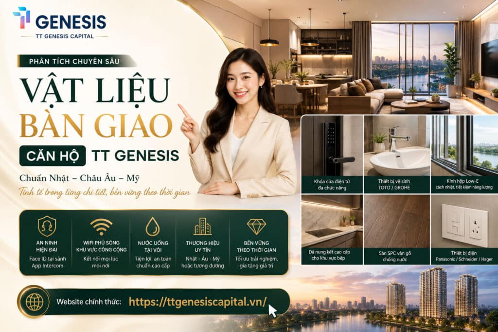 Vật Liệu Bàn Giao Căn Hộ TT Genesis